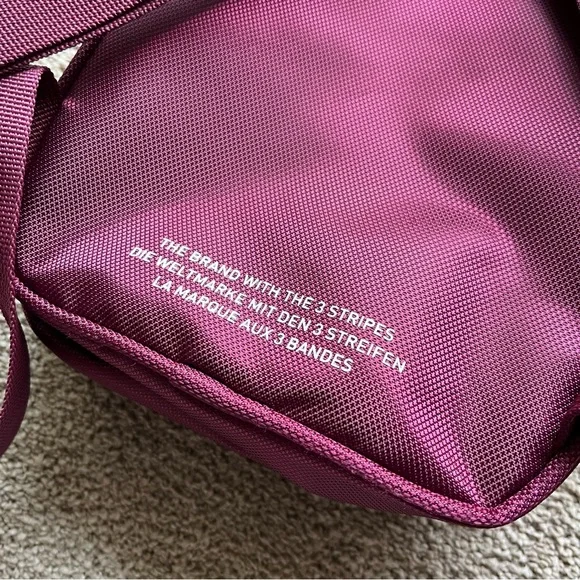 Adidas Burgundy Santiago Mini Backpack - Picture 5 of 5